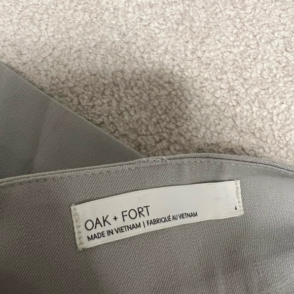 ❌sold Oak + Fort wide leg pant - cloudburst - Picture 4 of 4